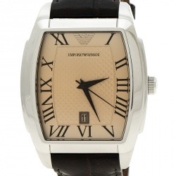 Emporio Armani Bronze Stainless Steel AR0934 Men's Wristwatch 41 mm