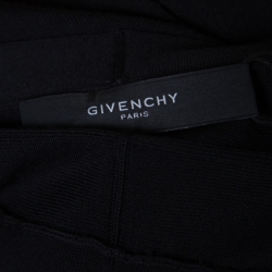 Givenchy Black Wool Long Sleeve Button Front Cardigan L