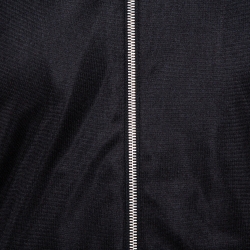 مملوكة مسبقًا Givenchy Black Ticker Sleeve Zip Up Track Jacket S