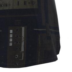 Pre Owned تي شيرت جيفنشي بولو طباعة دائرية وأكمام قصيرة للرجال M