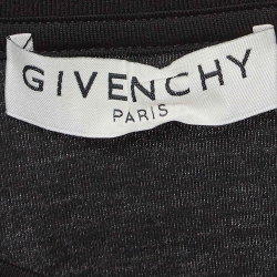 Givenchy Black Degrade Signature Cotton Regular-Fit T-Shirt S