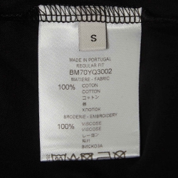 Givenchy Black Degrade Signature Cotton Regular-Fit T-Shirt S