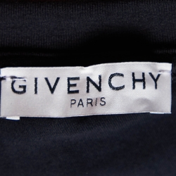 مملوكة مسبقًا Givenchy Black Bambi Print Cotton Crew Neck T-Shirt L