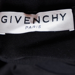 مملوكة مسبقًا Givenchy Black Glitch Graphic Print Cotton Regular Fit T-Shirt L