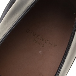 Givenchy Black Leather Uniform Kline Lace Up Derby Size 43