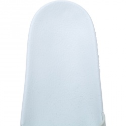 Givenchy White Rubber Logo Flat Slides Size 41