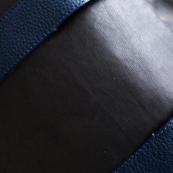 Givenchy Black/Blue Coated Fabric and Leather Limited Edition 75/008 Garment Bag