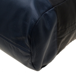Givenchy Black/Blue Coated Fabric and Leather Limited Edition 75/008 Garment Bag