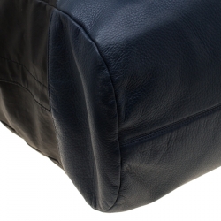 Givenchy Black/Blue Coated Fabric and Leather Limited Edition 75/008 Garment Bag