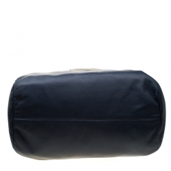Givenchy Black/Blue Coated Fabric and Leather Limited Edition 75/008 Garment Bag