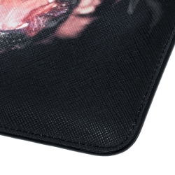 Givenchy Black Coated Canvas Rottweiler IPad Mini Case