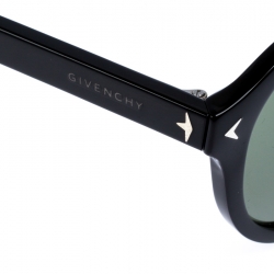 Givenchy Black Foldable Aviator Sunglasses