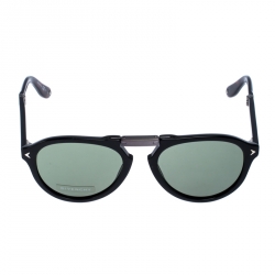 Givenchy Black Foldable Aviator Sunglasses