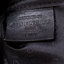 Givenchy Black Nylon and Leather Duffle Bag