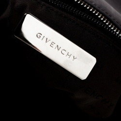 Givenchy Brown Signature Canvas and Leather Messenger Bag