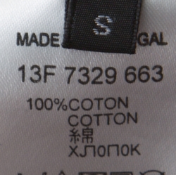 Pre Owned سويت شيرت جيفنشي مطبوع تجريدي نمط باهت قطن أسود S