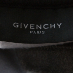 Pre Owned سويت شيرت جيفنشي مطبوع تجريدي نمط باهت قطن أسود S