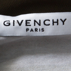 Givenchy Green Camouflage Cotton Monkey Brothers Motif  T-Shirt XS