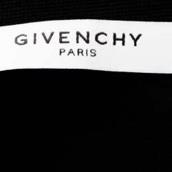 Givenchy Black Graphic Print Cotton Sleeveless T-Shirt M