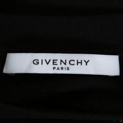 Pre Owned تي شيرت جيفنشي رقبة مستديرة طباعة سهم متعاكس مزدوج قطن أسود L