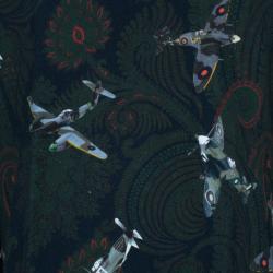 مملوكة مسبقًا سترة رجالي جيفنشي بايسلي طبع طيارة L