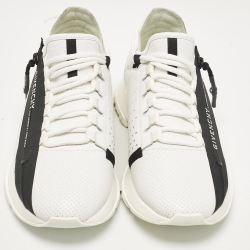 Pre Owned Givenchy White Perforated Leather Spectre Sneakers Size 42