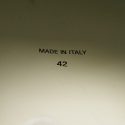 Pre Owned Givenchy White Perforated Leather Spectre Sneakers Size 42