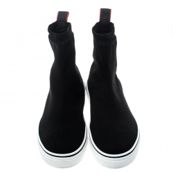 Givenchy Black Knitted Fabric George V Mid Sock Sneakers Size 42