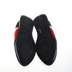 Givenchy Multicolor Leather, Elastic Band And Fabric Urban Street Slip On Sneakers Size 43
