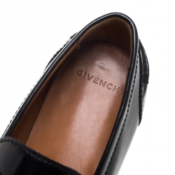 Givenchy Black Leather Loafers Size 43