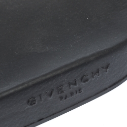 Givenchy Red/Black Fabric Logo Slide Sandals Size 41