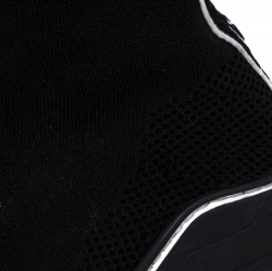 Givenchy Black Knitted Fabric George V Mid Sock Sneakers Size 44