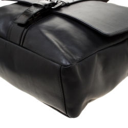 Givenchy Black Leather Briefcase 