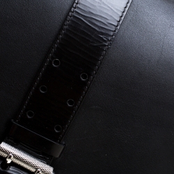 Givenchy Black Leather Briefcase 