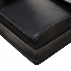 Givenchy Black Leather Briefcase 