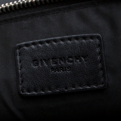 Pre Owned Givenchy Black Monkey Brothers Leather Pouch