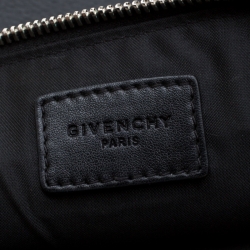 Pre Owned Givenchy Black Monkey Brothers Leather Pouch