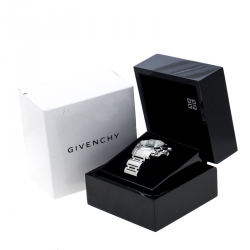 Givenchy Silver White Stainless Steel GV.5220J Men's Wristwatch 48MM