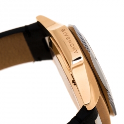 Pre Owned Givenchy Mother of Pearl Rose Gold Plated Steel Five Chronograph GY100131S01 Men's Wristwatch 41 mm