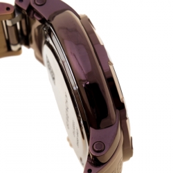 Pre Owned Givenchy Brown/Bronze PVD Coated Stainless Steel GV5220J Men's Wristwatch 48 mm