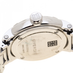 Givenchy White Stainless Steel GV.5254J Men's Wristwatch 48 mm