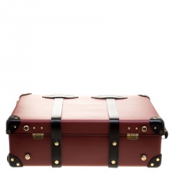 Globe Trotter Burgundy 4 Piece Limited Edition Chivas Regal Luggage Set