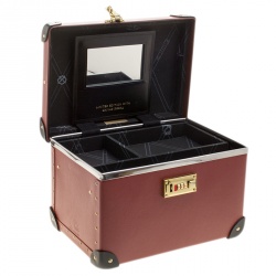 Globe Trotter Burgundy 4 Piece Limited Edition Chivas Regal Luggage Set