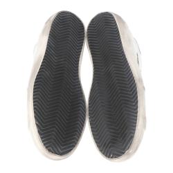 Pre Owned Golden Goose White Superstar Sneakers Size 43