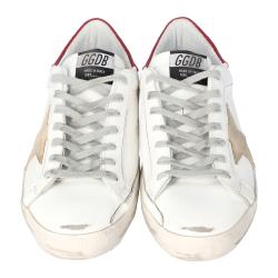 Pre Owned Golden Goose White Superstar Classic Sneakers Size EU 41