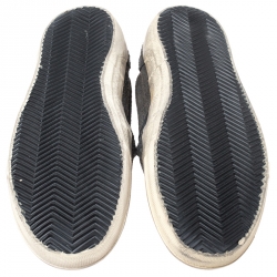 Golden Goose Dark Grey Suede Sea Star Slip On Sneakers Size 43