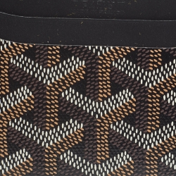Goyard Black Goyardine Coated Canvas and Leather Saint Sulpice Card Holder