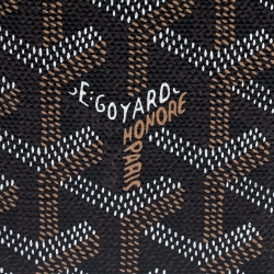 Goyard Black Goyardine Coated Canvas St. Marc Bifold Card Holder