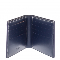 Goyard Navy Goyardine Long Bi-Fold Wallet – Designer Exchange Ltd