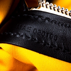 Goyard Black Goyardine Canvas and Leather Bourget PM Trolley